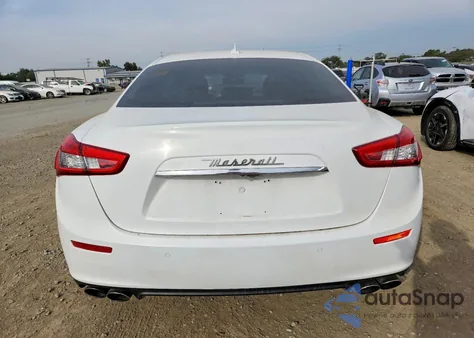 2014 Maserati Ghibli S z USA, uszkodzony, nr VIN ZAM57RTA8E1086035